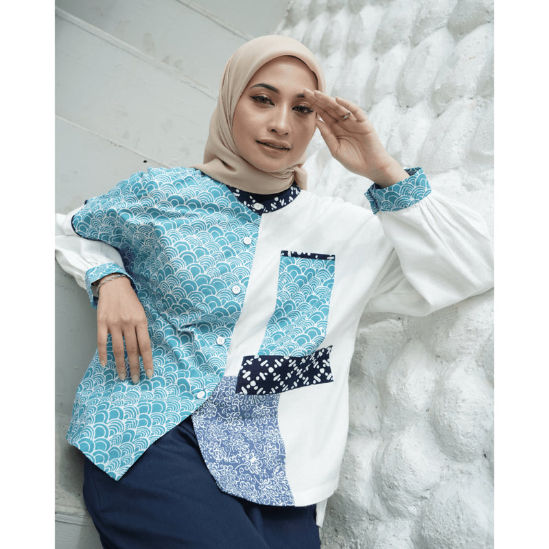 Blouse Batik Sorin / Blouse Batik Wanita / Batik Wanita