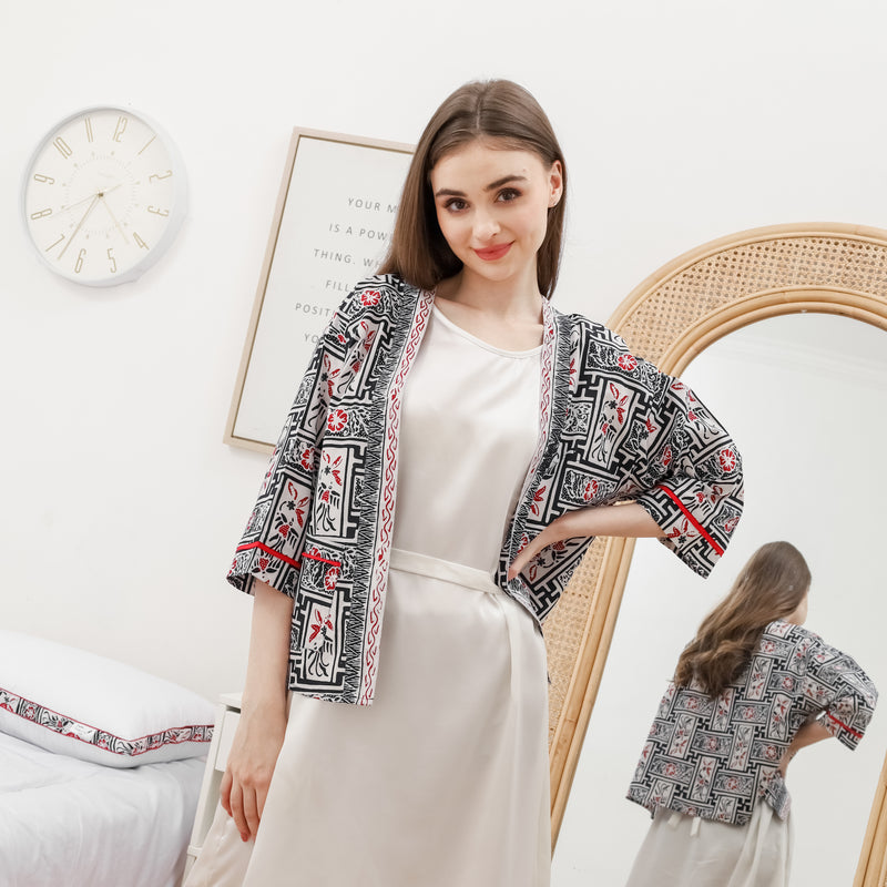 Nayara Batik Cardigan Gabie / Cardigan Wanita / Jaket Wanita