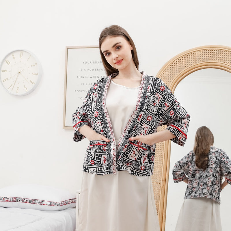 Nayara Batik Cardigan Gabie / Cardigan Wanita / Jaket Wanita